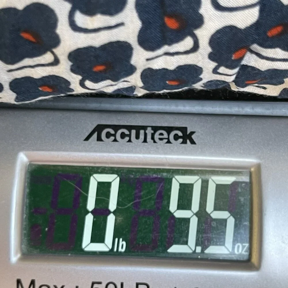 Anthroplogie Midi Dress Womens XL Blue Floral Boho Relaxed Party Tiered Peasant - Picture 16 of 16